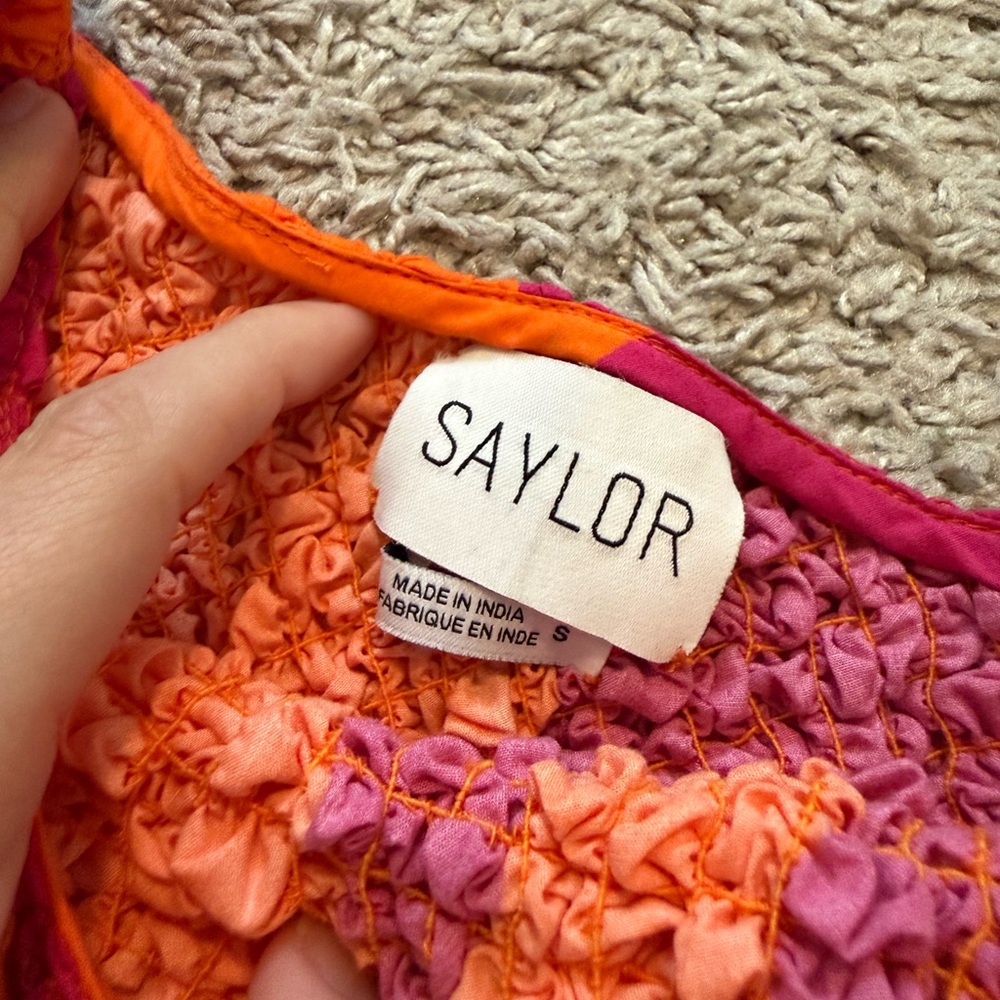 SAYLOR women’s Luana Mini Dress, Hawaiian punch - Picture 3 of 3